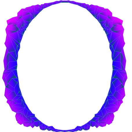 Crystal Frame w/Transparent Background (Digital Asset)