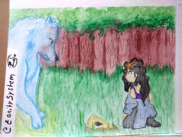 Arwen Meets Wolf
